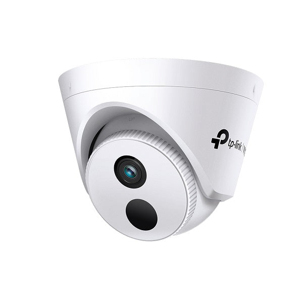 Cámara IP domo tipo turret TP-Link VIGI C440I 2.8mm IR 4MP SmartVid H.265+ ONVIF POE/12V CC modo corredor