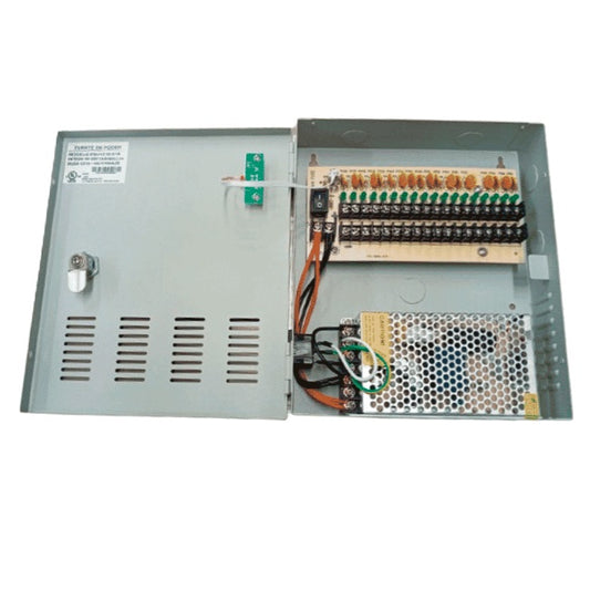 SAXXON PSU1210D18- FUENTE DE DISTRIBUIDOR DE ENERGIA/ 12 V/ 10 AMPERES/ CON DISTRIBUIDOR PARA 18 CAMARAS