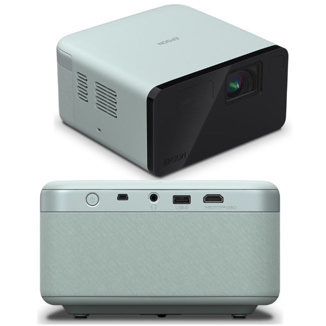 Proyector Epson EpiqVision EF21 3LCD 1000 L Inalámbrico Tiro Corto con Bocinas negro / verde