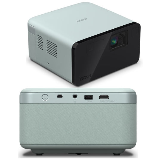 Proyector Epson EpiqVision EF21 3LCD 1000 L Inalámbrico Tiro Corto con Bocinas negro / verde